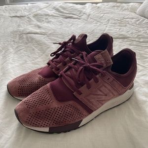 New Balance 247 Burgundy Suede